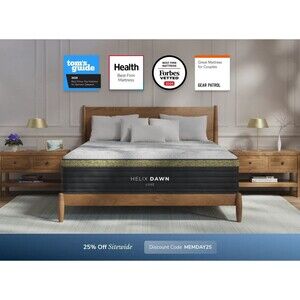 Helix Dawn LUXE QUEEN Size Mattress – Sanitized & Recompacted  - Free Shipping